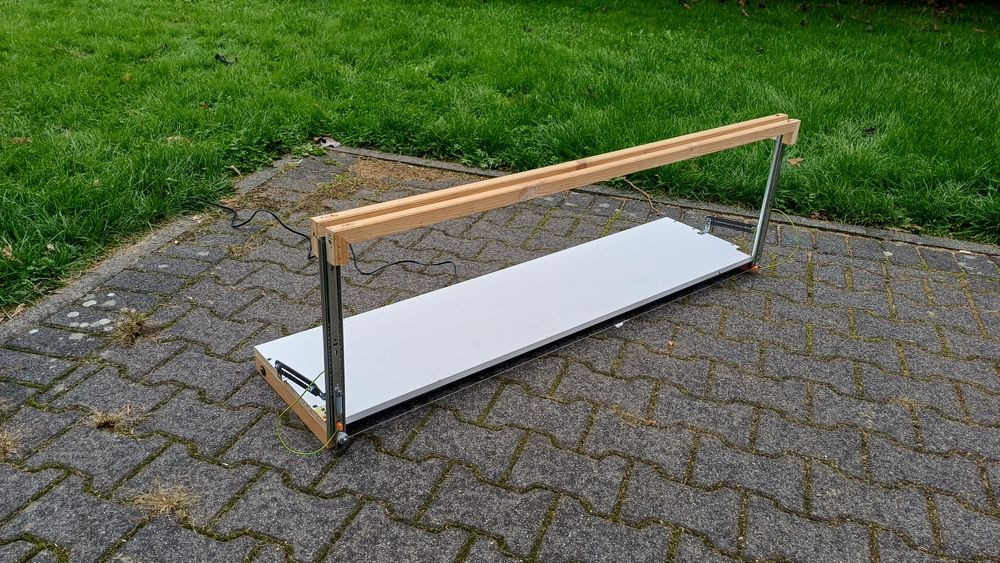 Gilotyna do styropianu gotowa do pracy (cięcie pod kątem) 105-135 cm