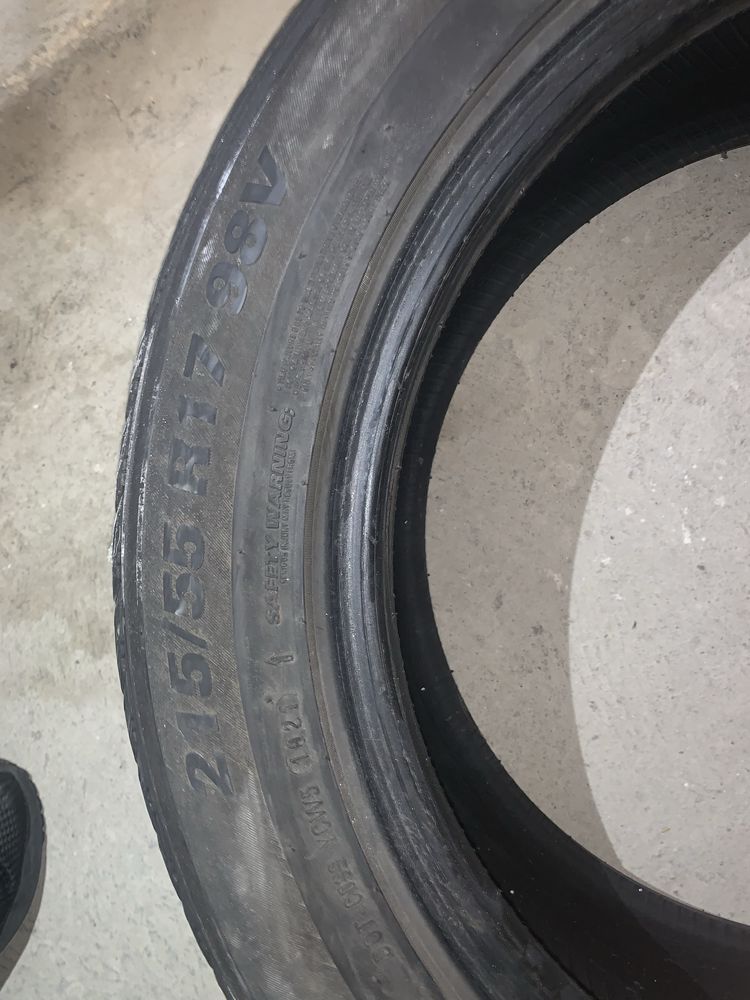 Komplet opon zimowych 215/55/17 98V