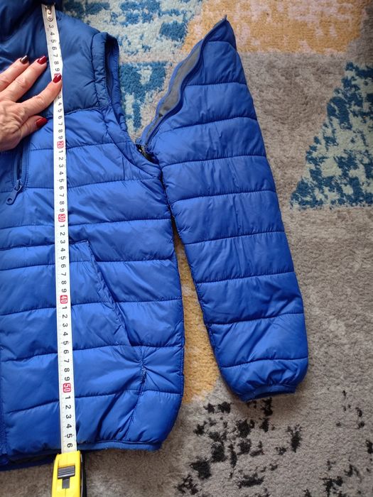 Kurtka kamizelka bezrękawnik na wiosnę 2 w 1. ZARA r.140