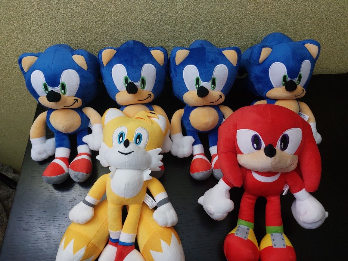 Peluches da Série Sonic NOVOS