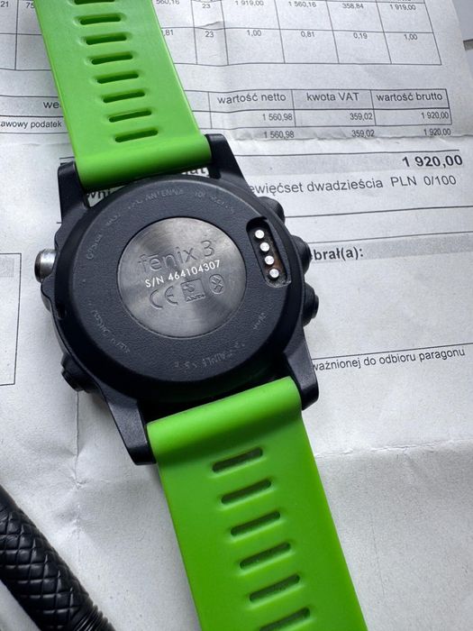 Sprzedam Garmin Fenix 3 pełny zestaw od nowości