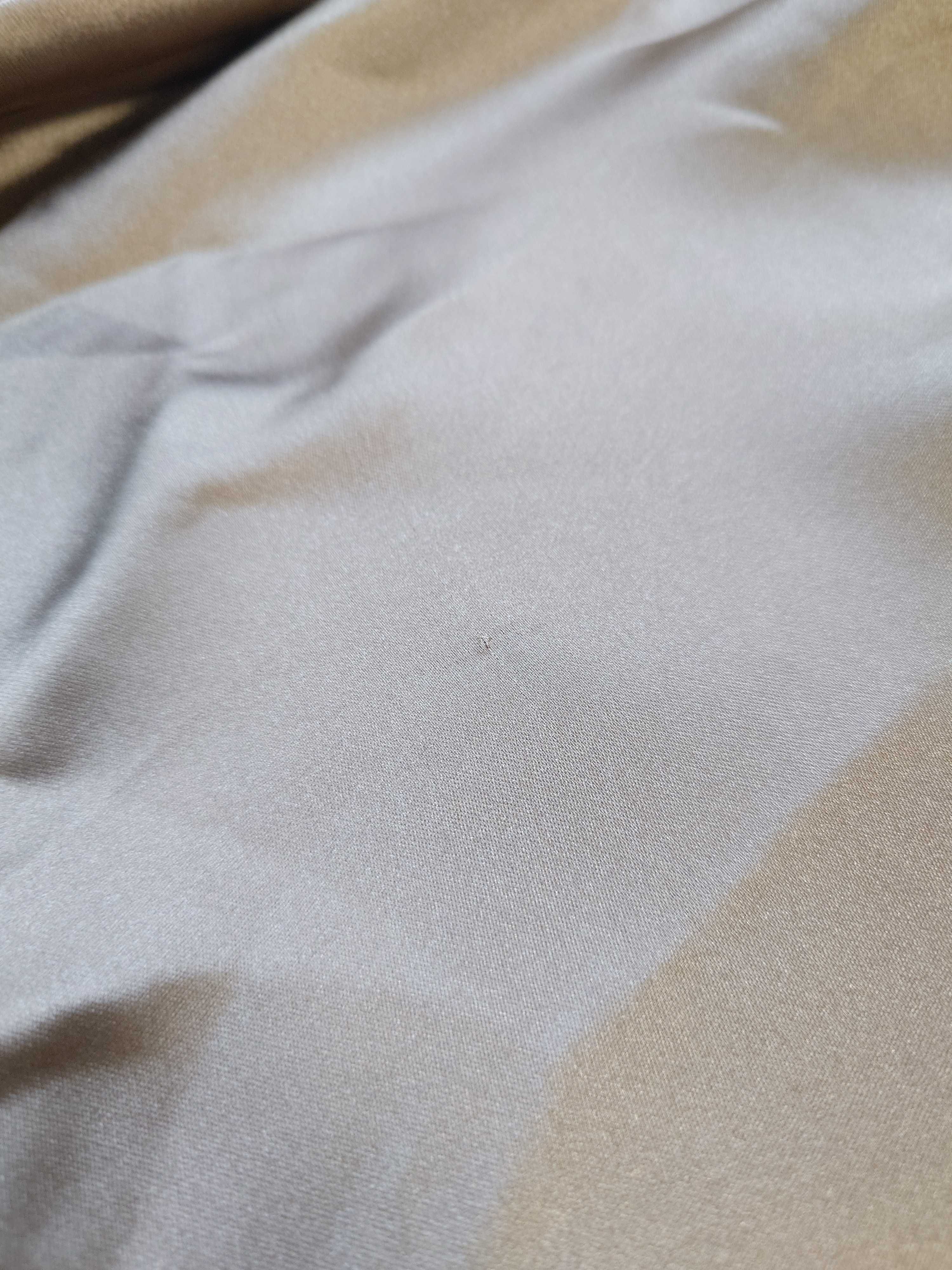 Spódnica midi satynowa w kolorze khaki, Zara L