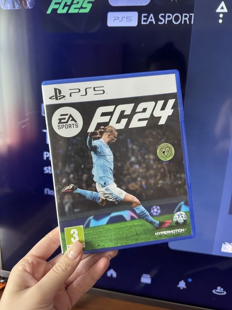 Диск fc 24 лицензия на ps 5