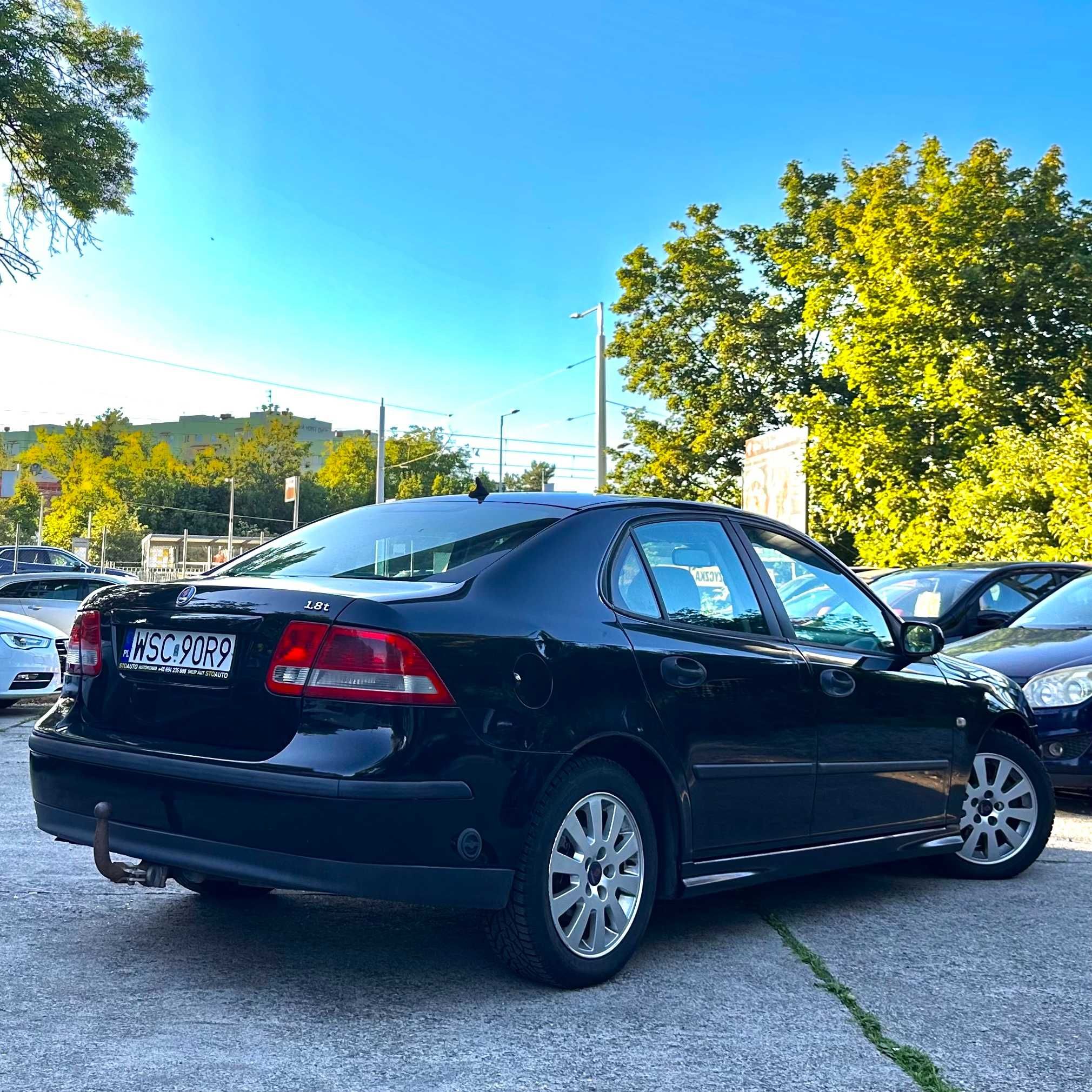 Saab 9-3 Turbo |2.0 Benzyna+LPG 150KM |Manual |Klima |Skóry |HAK |2004