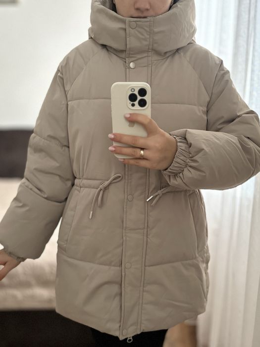 Зимова куртка, пуховик жіноча XL