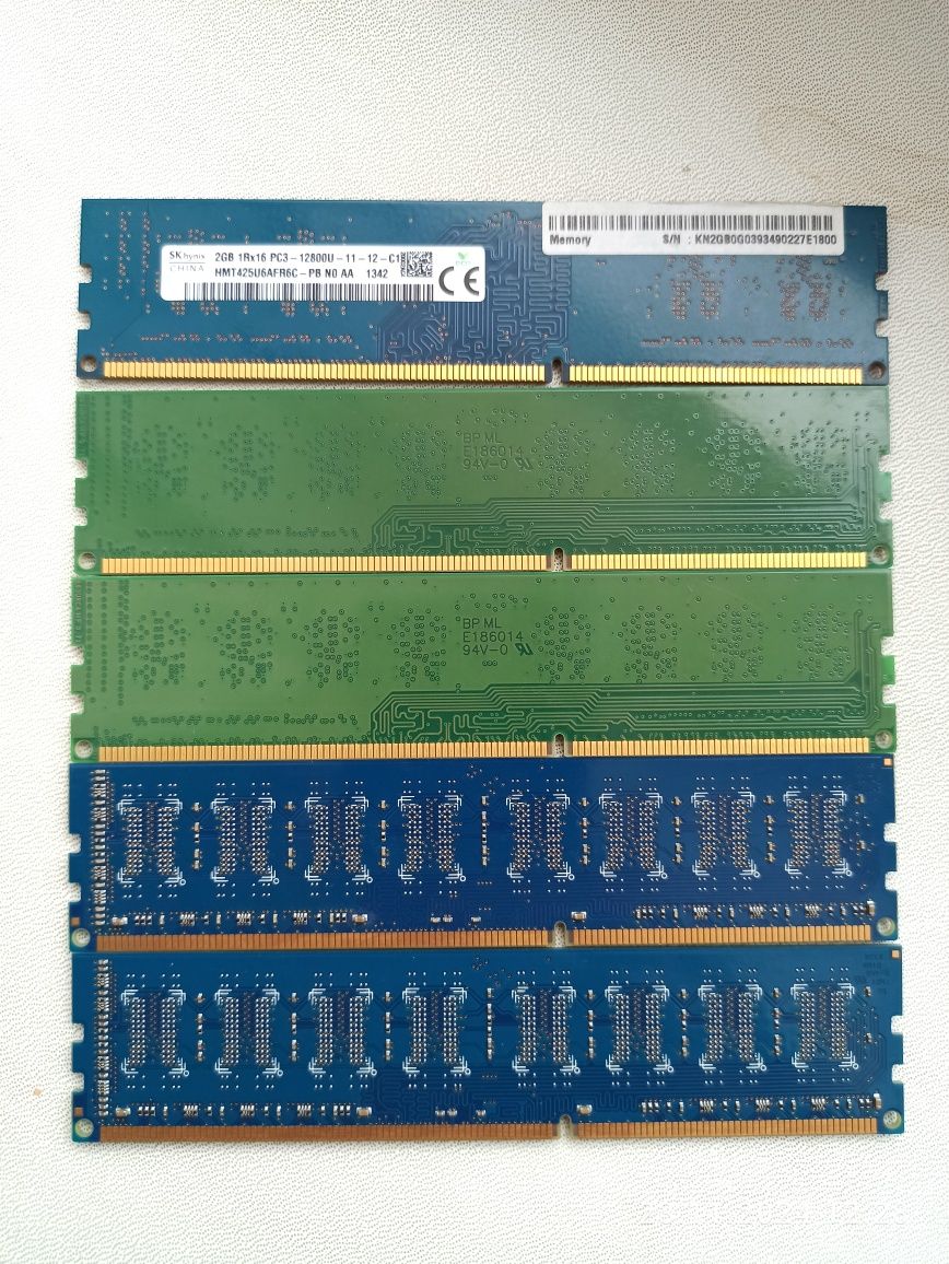 Оперативна пам'ять DDR3 2 Gb і до ноута 1 Gb