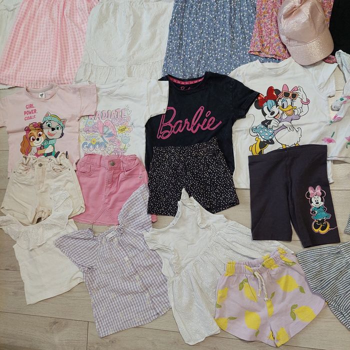 Набір літнього одягу 3-4, 4-5 років. Пакет фірмового одягу дівчинці.