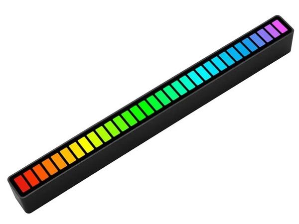 Ledy usb reakcja na dźwięk multikolor neon rgb led