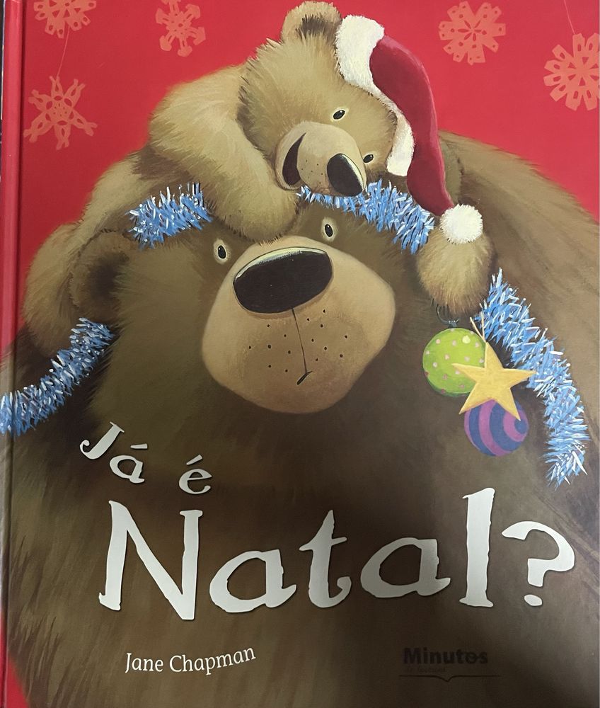 Livro infantil Já é natal