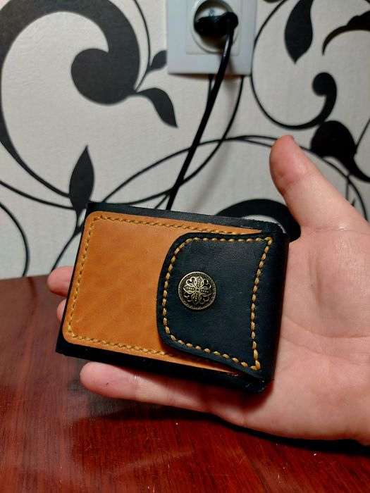 Мини портмоне кожа