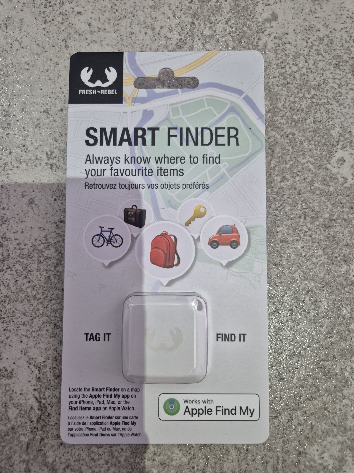 Lokalizator kluczy GPS Smart Bluetooth Finder Aplikacja Find My iPhone
