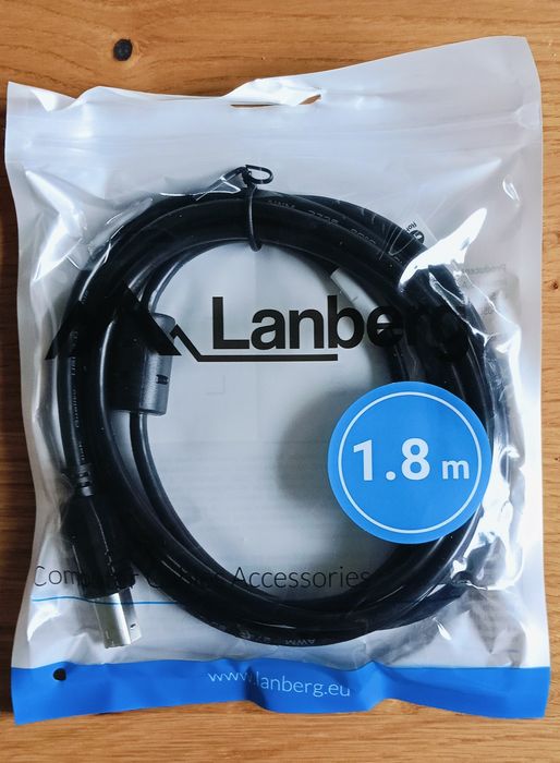 Przewód USB do drukarki Lanberg