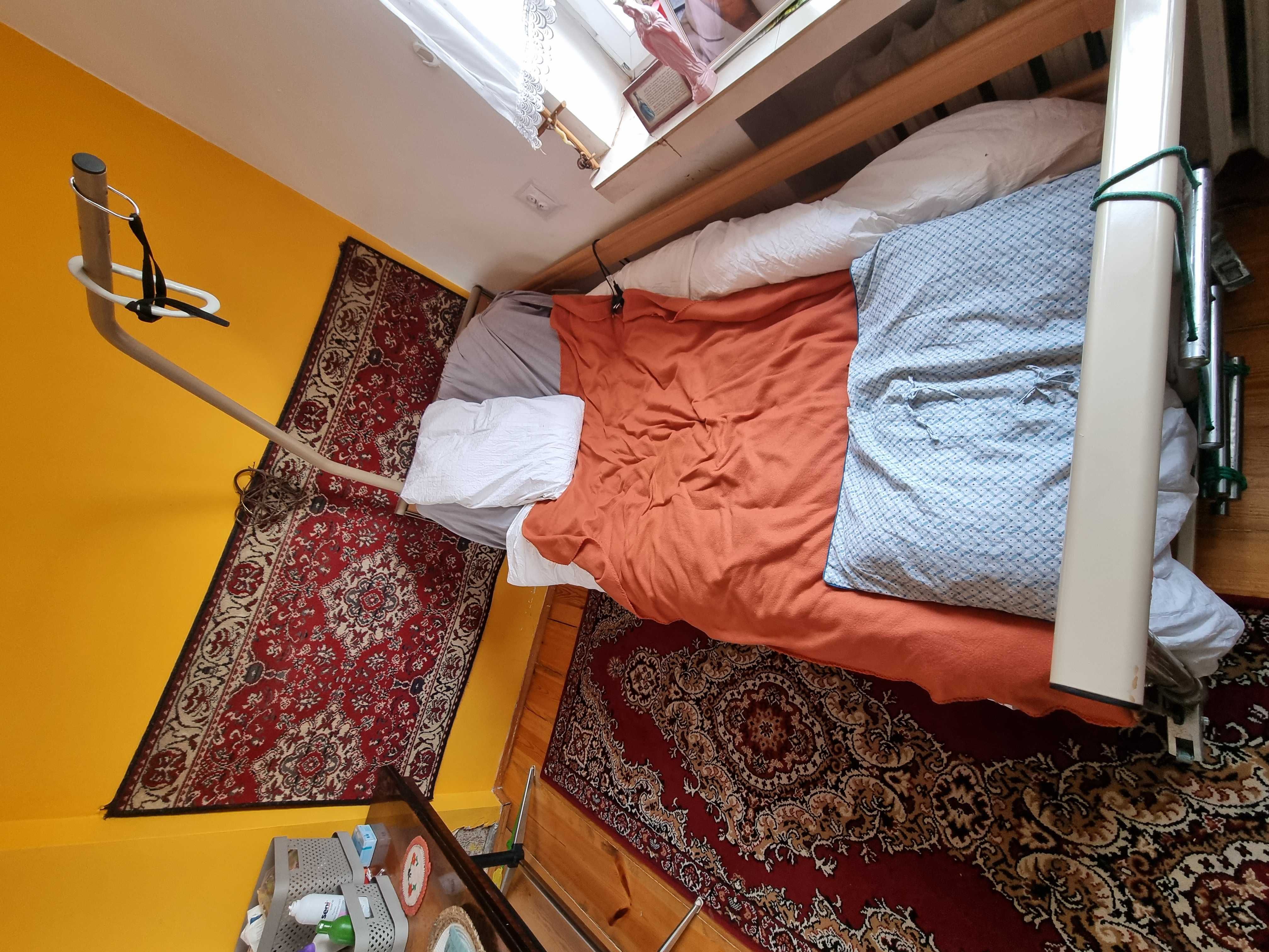 Łóżko rehabilitacyjne 2x1 m automatyczne z materacem