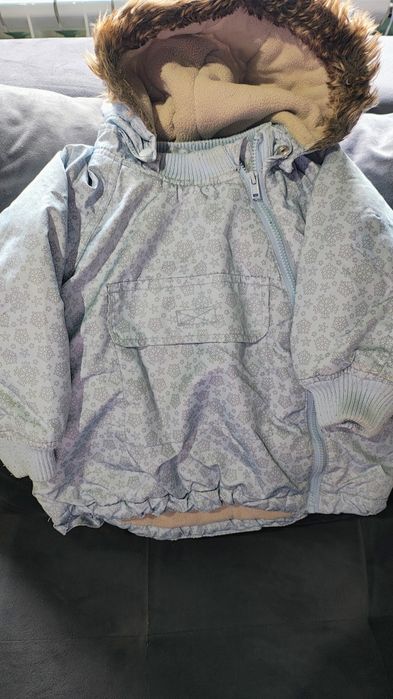 Kurtki 2xszt ciepłe H&M r86