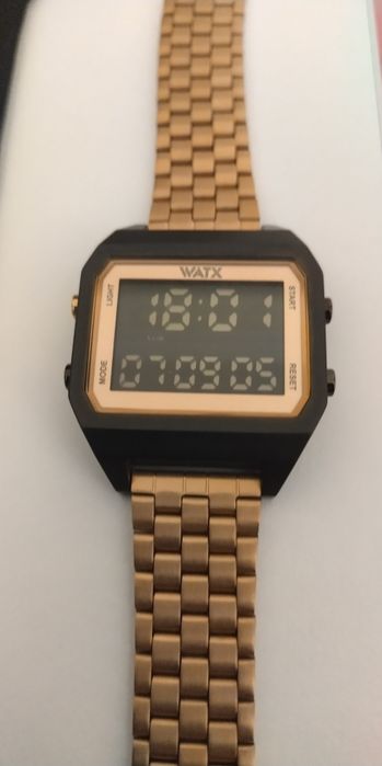 relogio watx metal wxca4107 rose gold