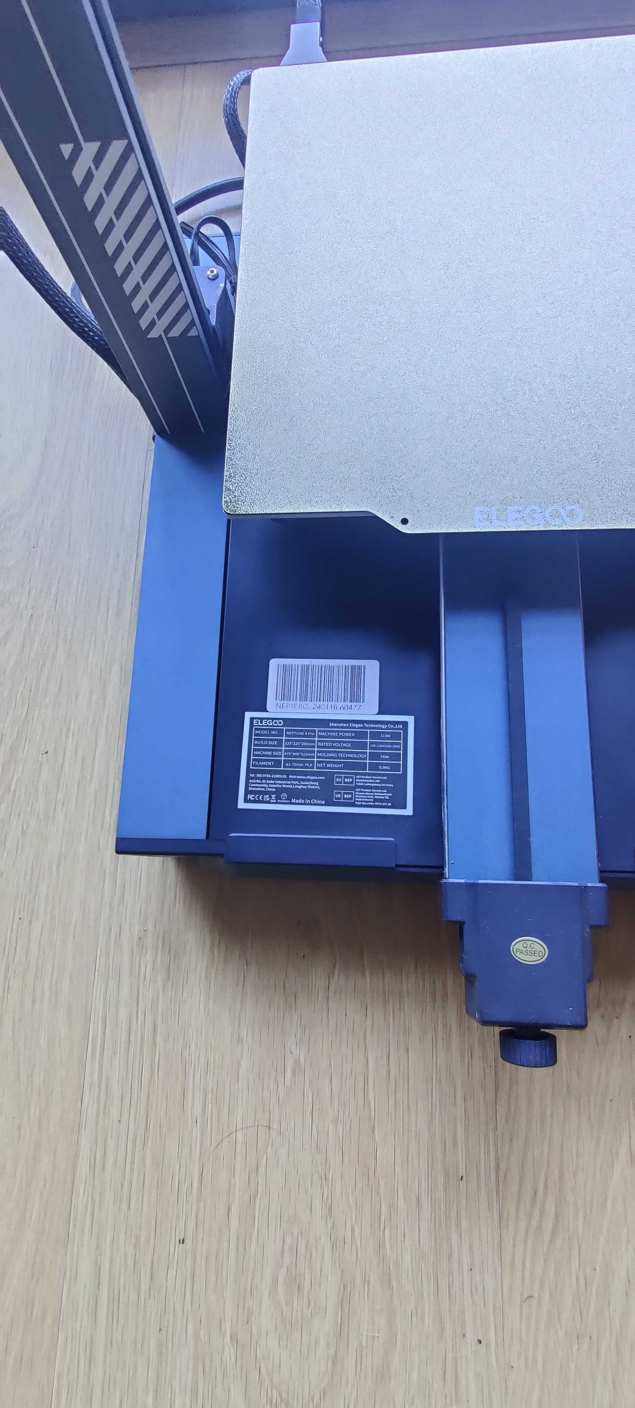 Impressora 3D Elegoo Neptune 4 Pro – Alta velocidade e precisão