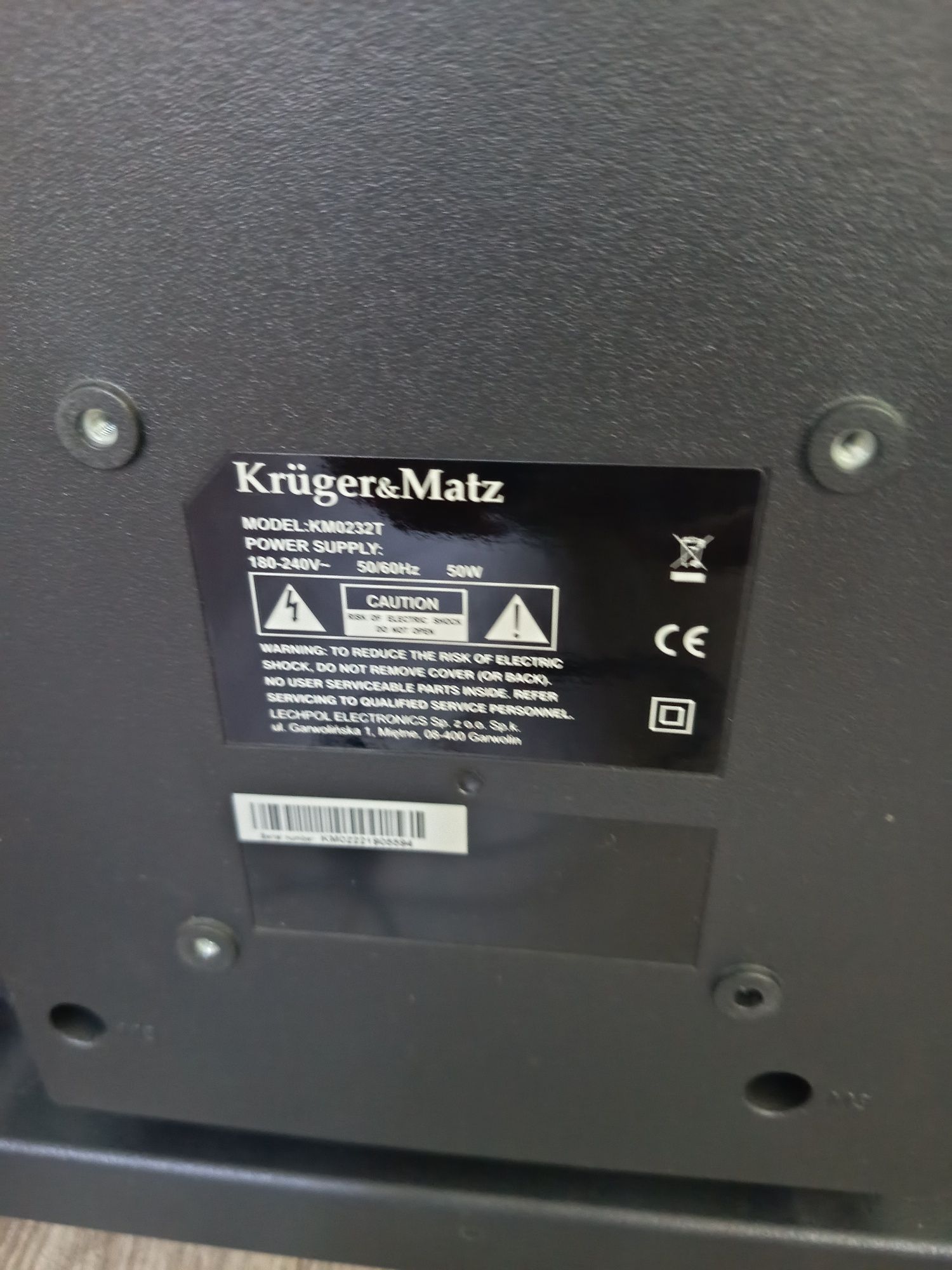 Telewizor Kruger matz 32 cale pilnie