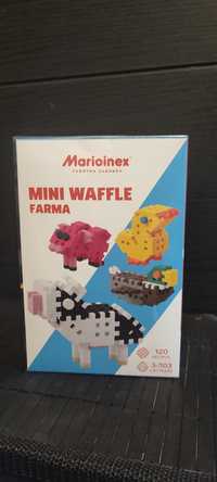 Klocki konstrukcyjne mini wafle Marioinex