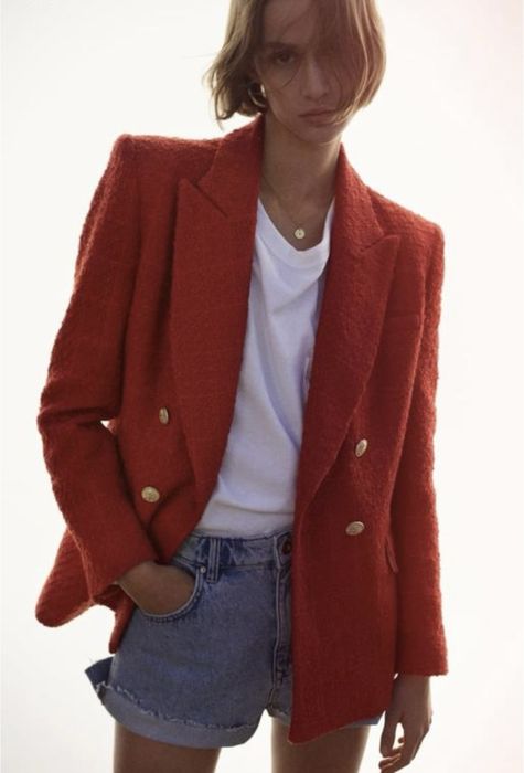 Твідовий піджак Zara