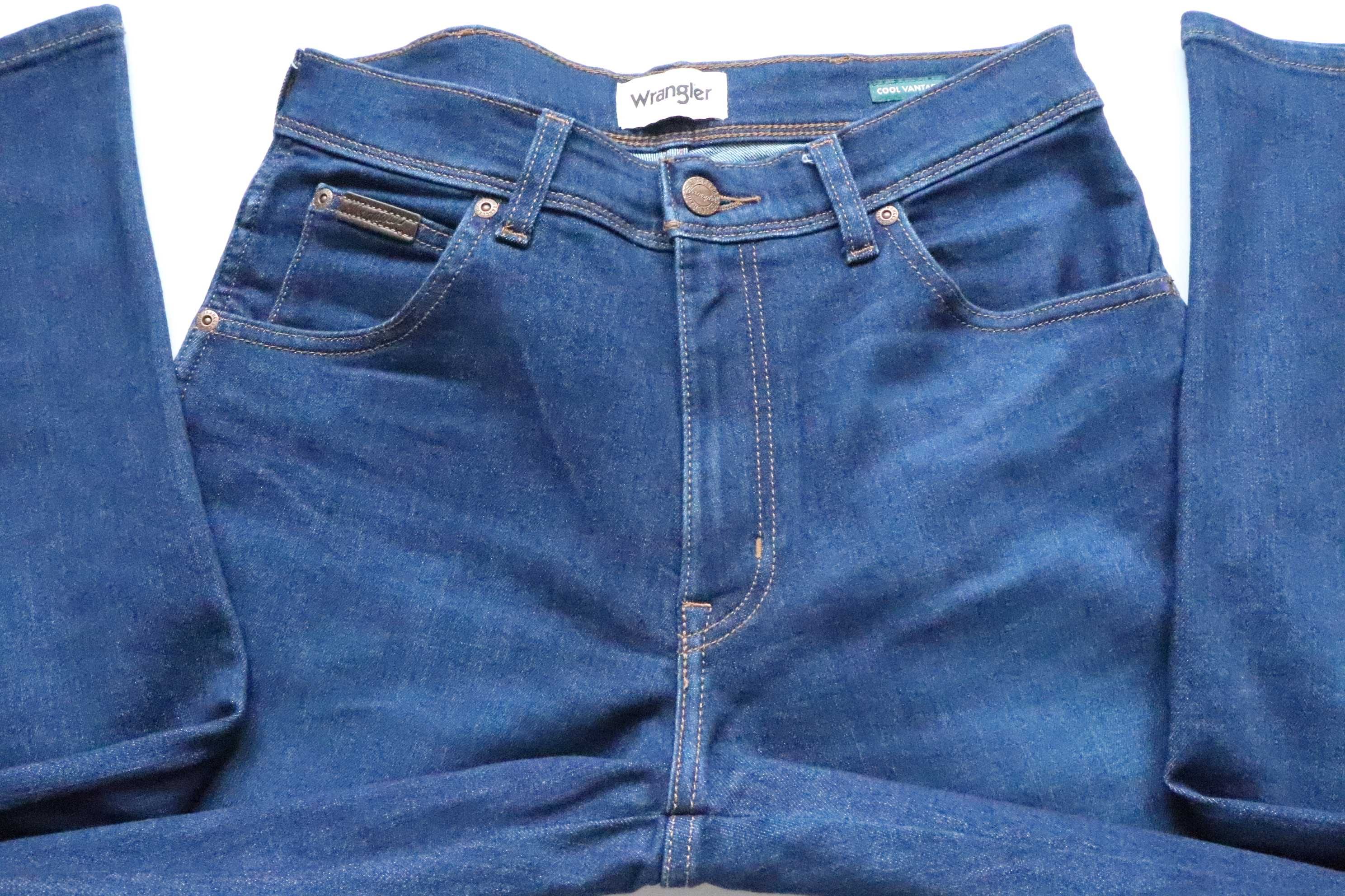 WRANGLER TEXAS W30 L32 regular straight spodnie męskie jeansy nowe