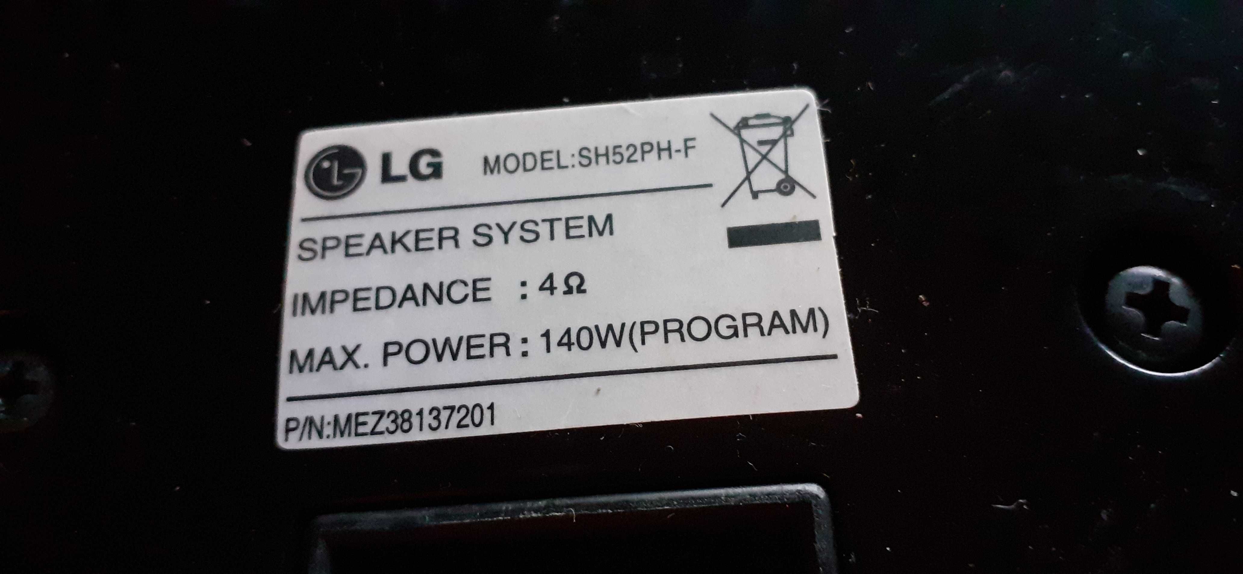 Kolumny LG  SH52PH-F