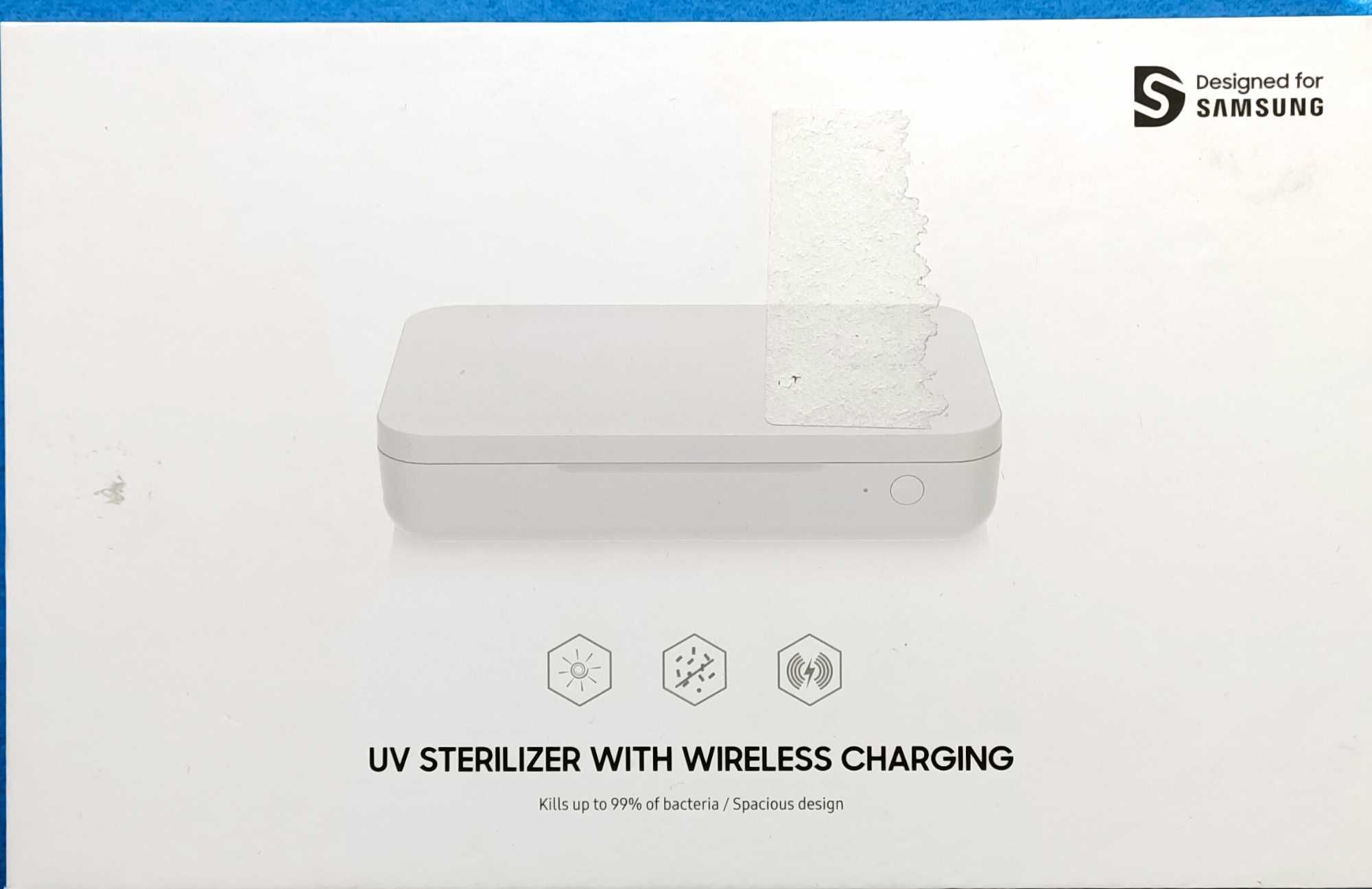 Nowy uv sterilizer with wireless charging samsung