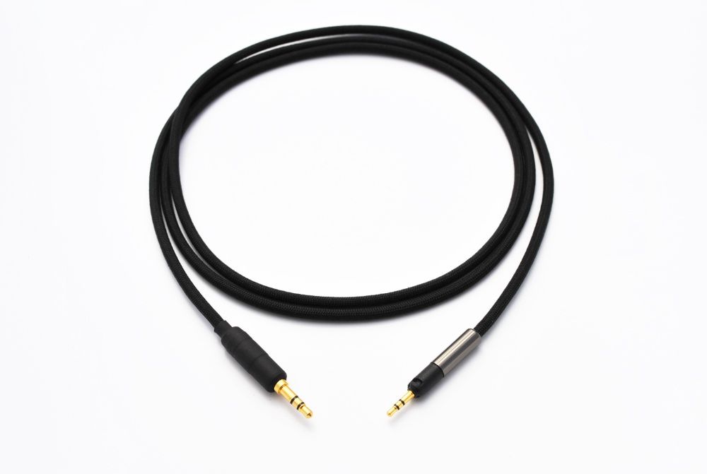 AUDIO TECHNICA ręcznie wykonany kabel ATH-M40X M50X M70X 3,5mm oplot
