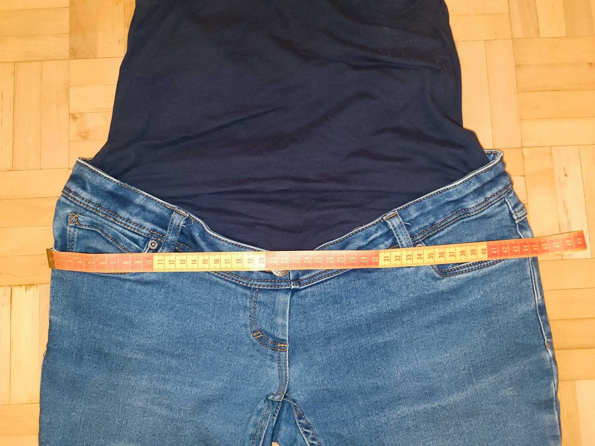 Spodnie ciążowe, jeansy Up2Fashion, rozm. M