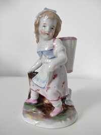 porcelanowa statuetka Młoda dziewczyna Pyrogen Matchbox