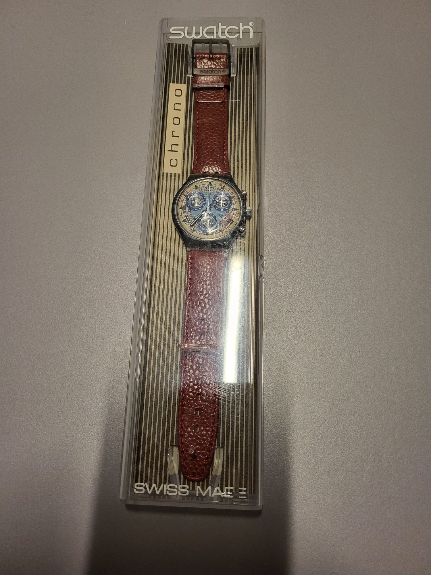 zegarek Swatch chrono jak omega moonswatch