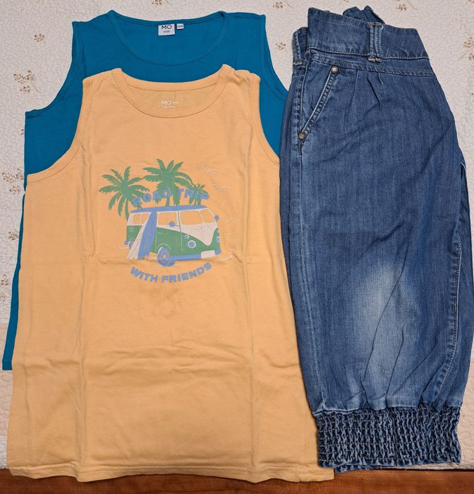 Conjunto calção Tiffosi e 2 T-shirt  Mo- T. 13/14 ca