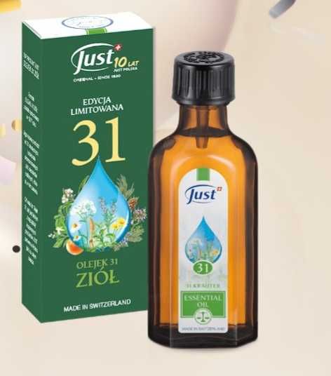 Just Ziołowa Apteka olejek ziołowy 31 ziół 50 ml na przeziębienie