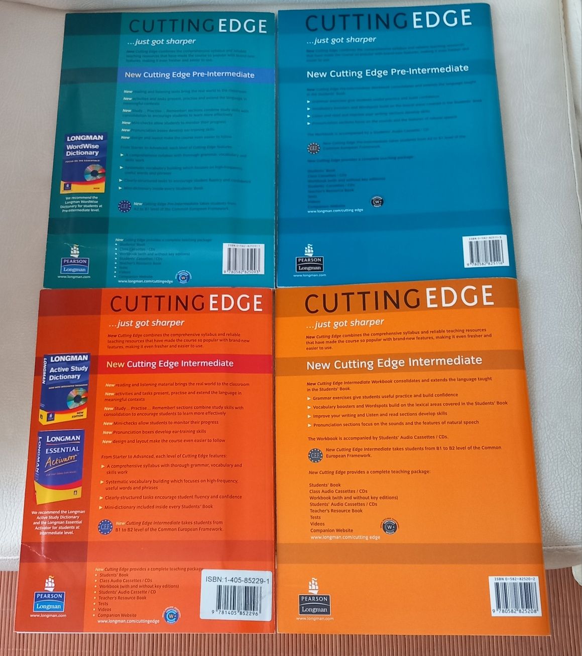 Livros de apoio ao ensino da língua inglesa: New Cutting Edge