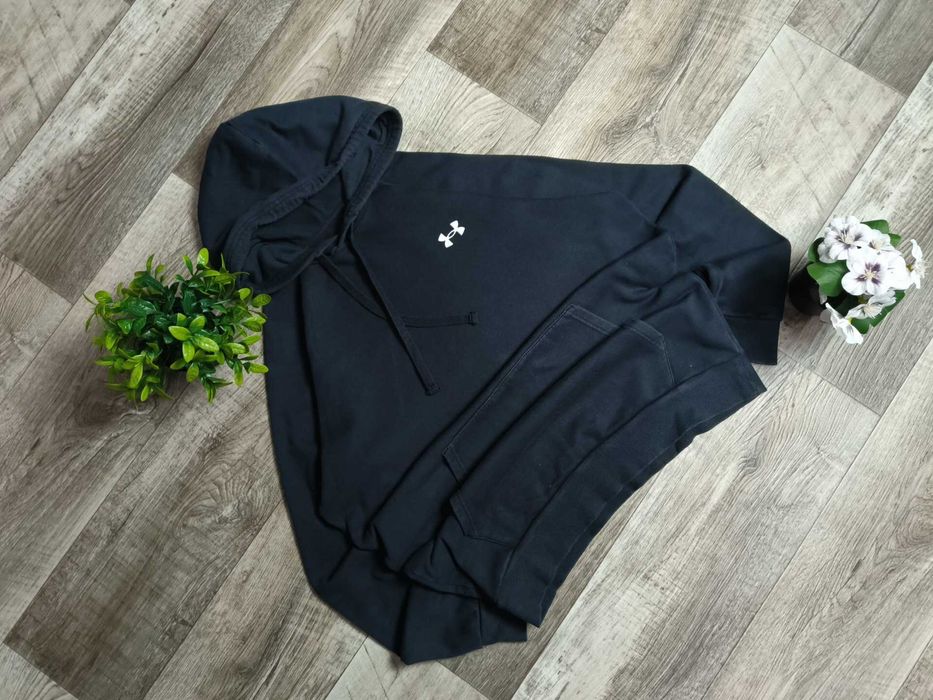 UNDER ARMOUR чоловіче худі ччорне бавовна Л