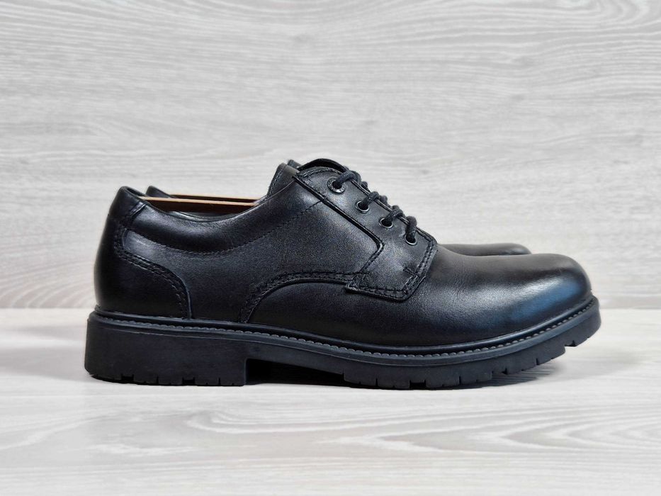 Шкіряні чоловічі туфлі Clarks оригінал, розмір 43 - 44 (туфли кожа)