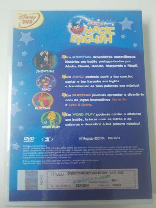 Pack DVDs aprende a falar inglês.