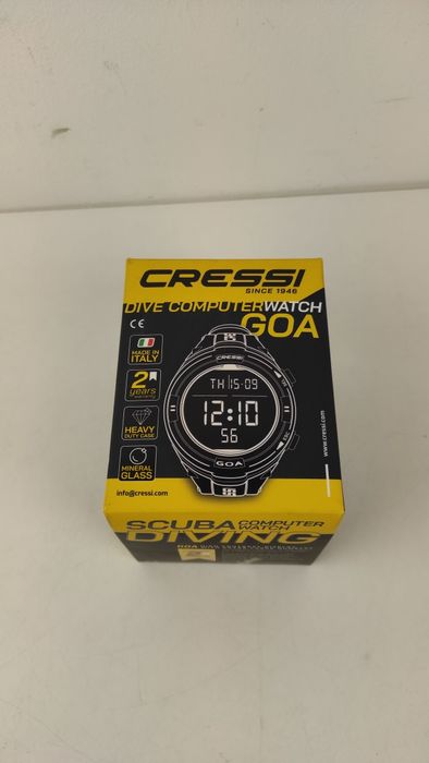 Cressi Goa – komputer nurkowy / zegarek – używany, sprawny