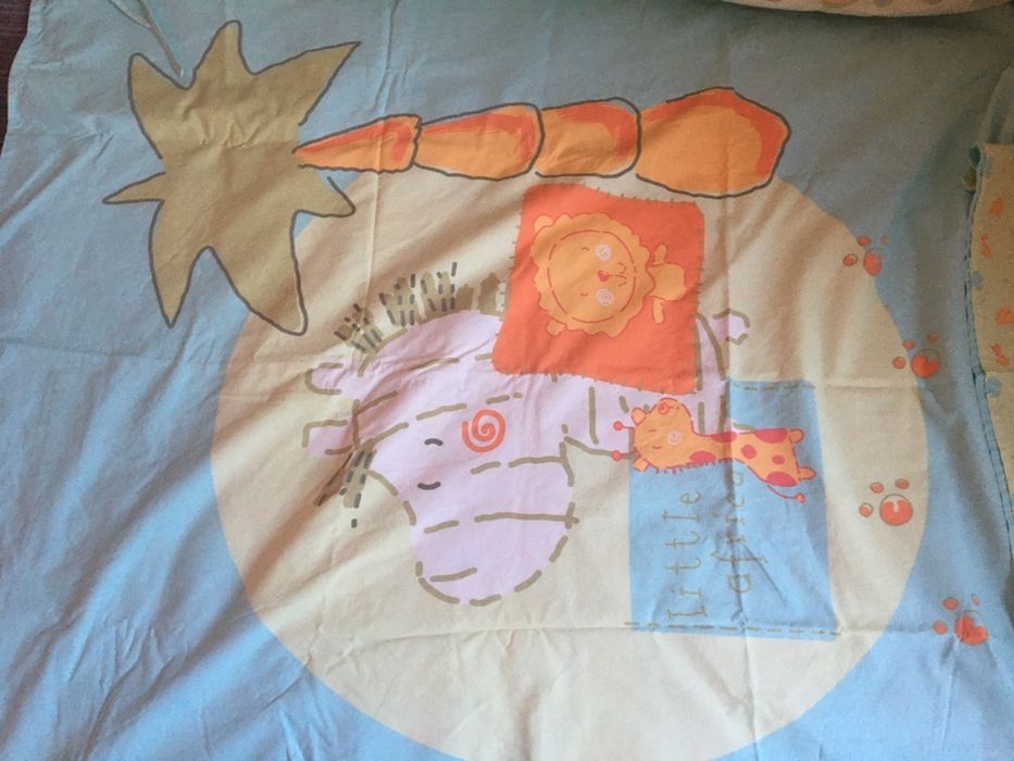 Contorno/protetor berço +capa edredon