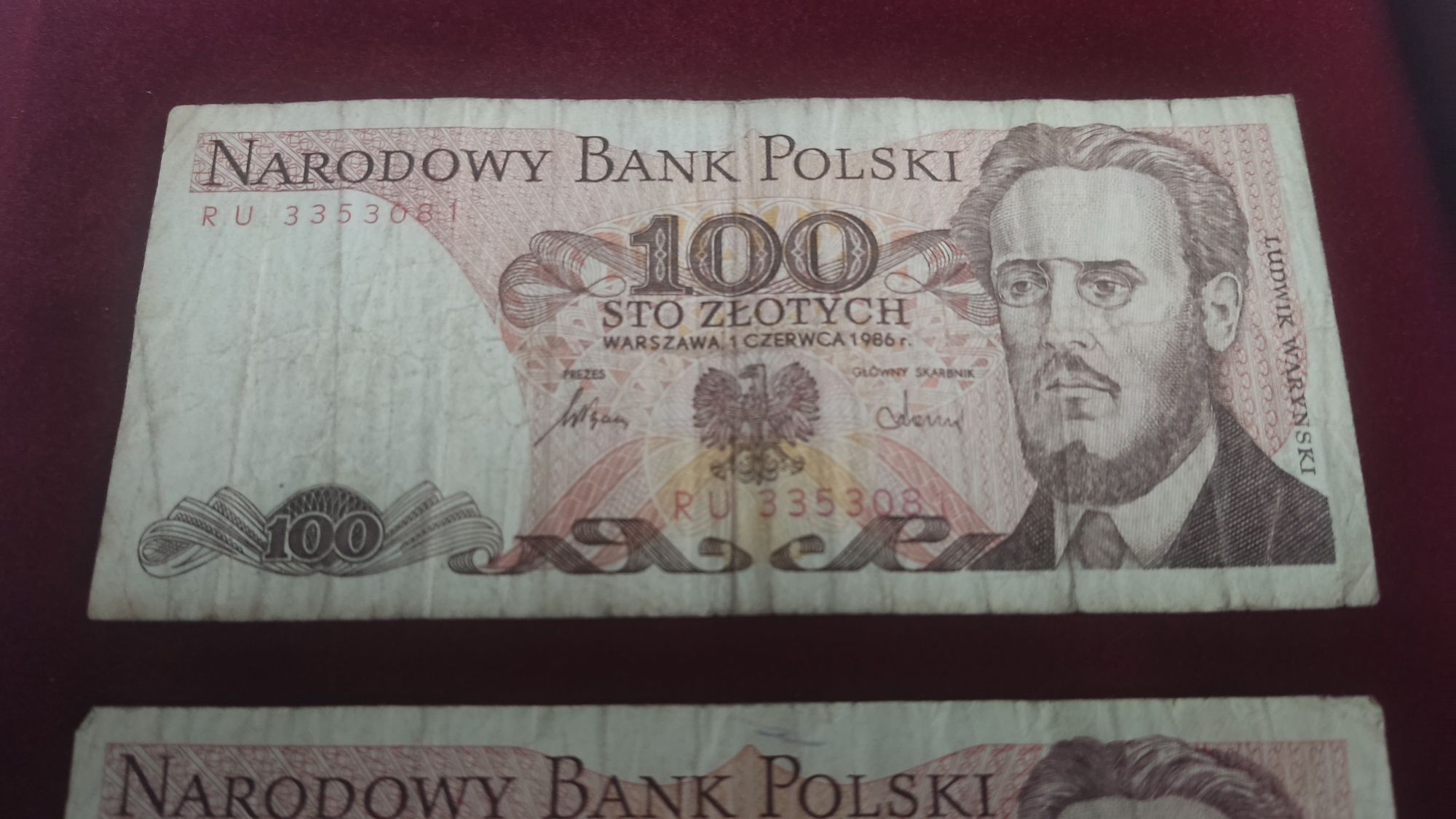 Narodowy Bank Polski / Banknot 100 zł / Ludwik Waryński