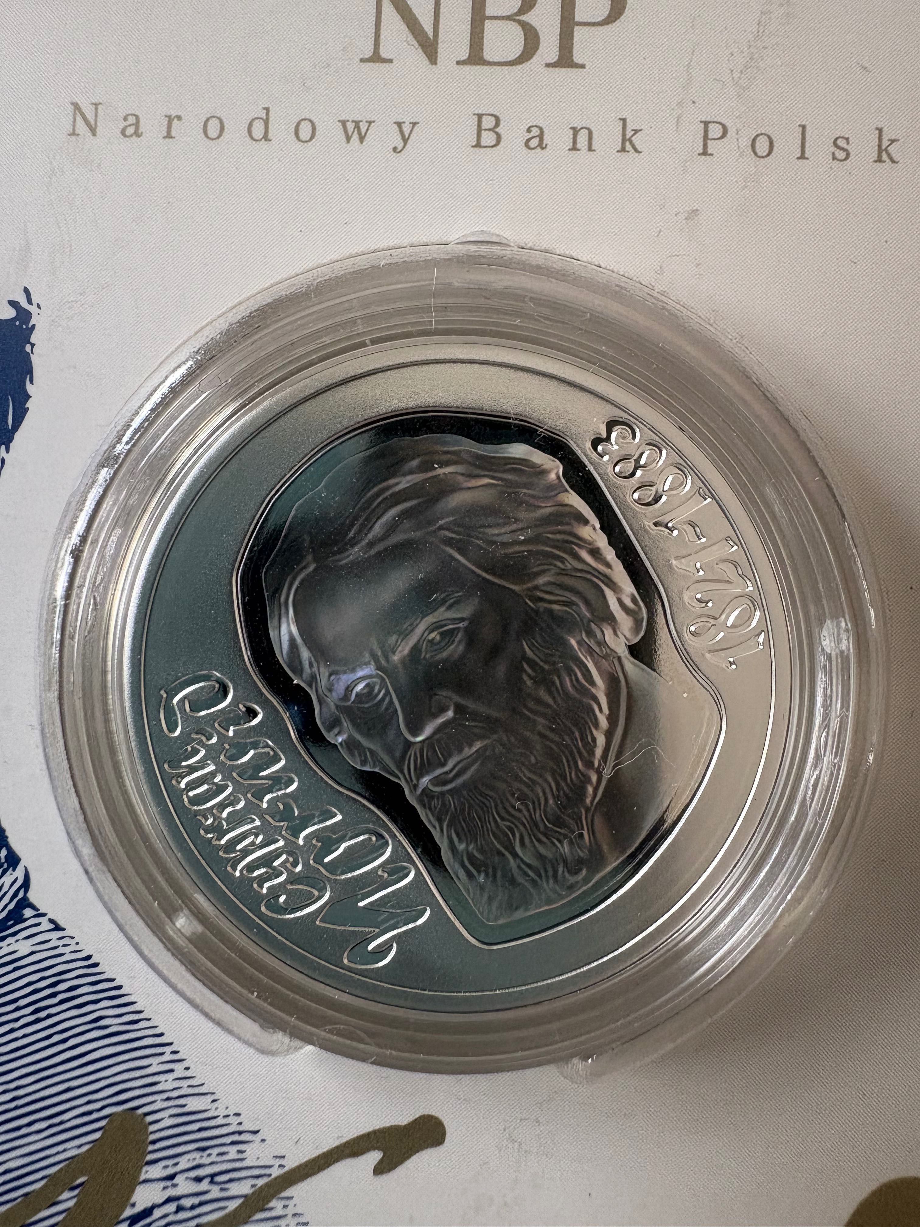 Srebrna moneta „ Cyprian Norwid”