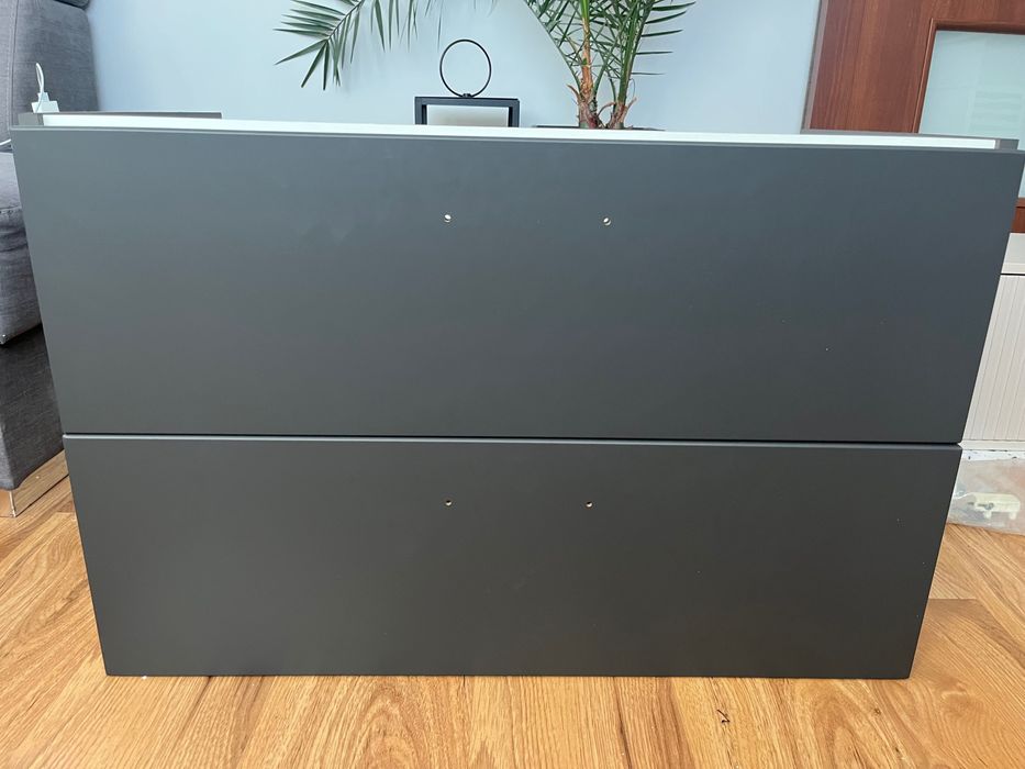 Wisząca szafka do łazienki 80cm antracyt