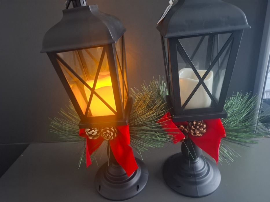 Latarenki na kolumnie led