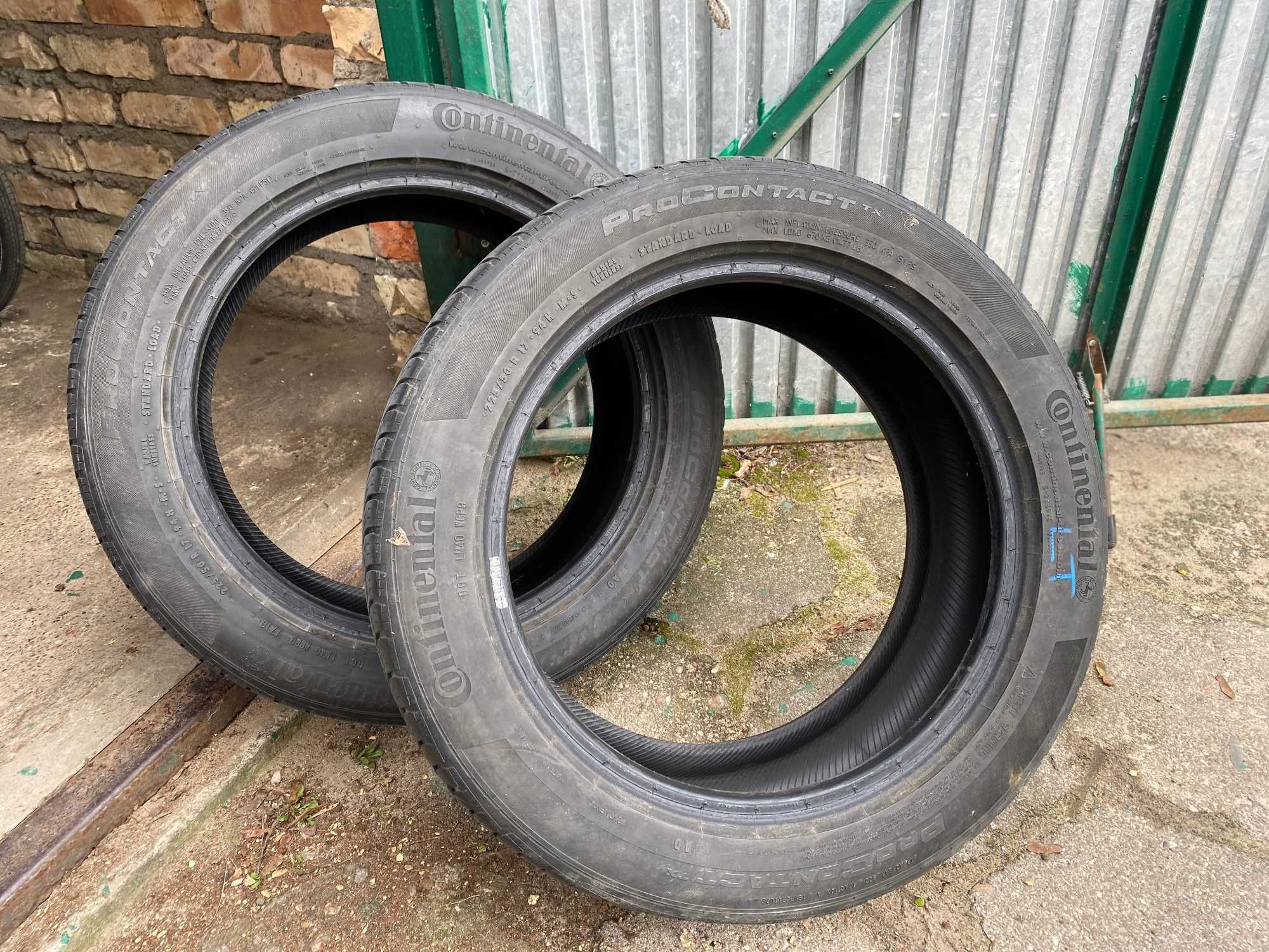 4x opony wielosezonowe Continental ProContact TX 225/50 R17 94H*M*S