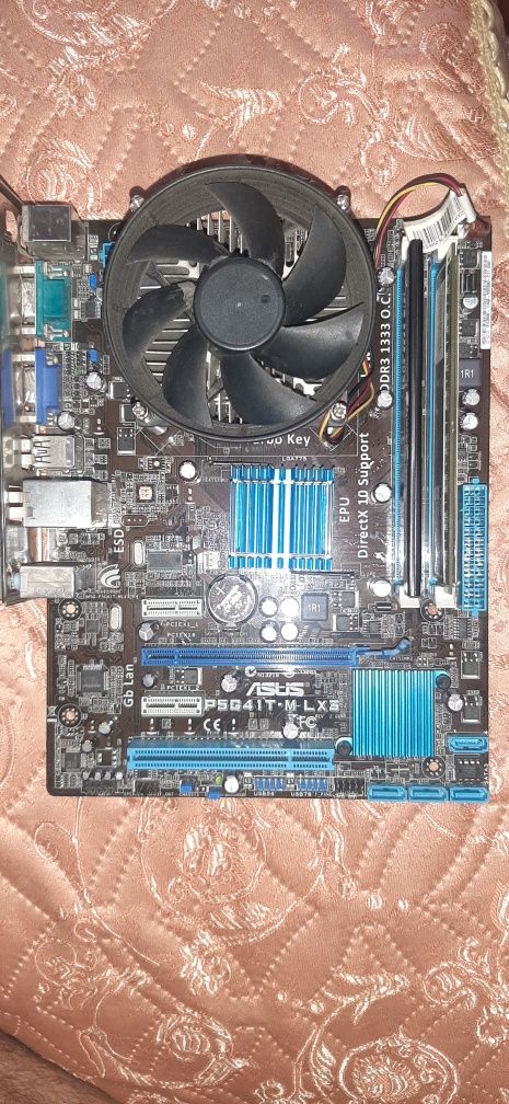 Комплект asus p5g41t m lx3 + xeon e5450 4×3.0GHz + 8Gb DDR 3 + gts 450