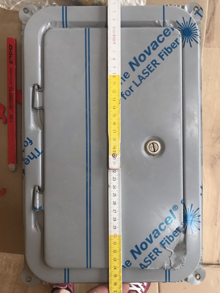 Drzwiczki kominowe do wyczystki 22/35 rewizyjne inox kwas izolowane