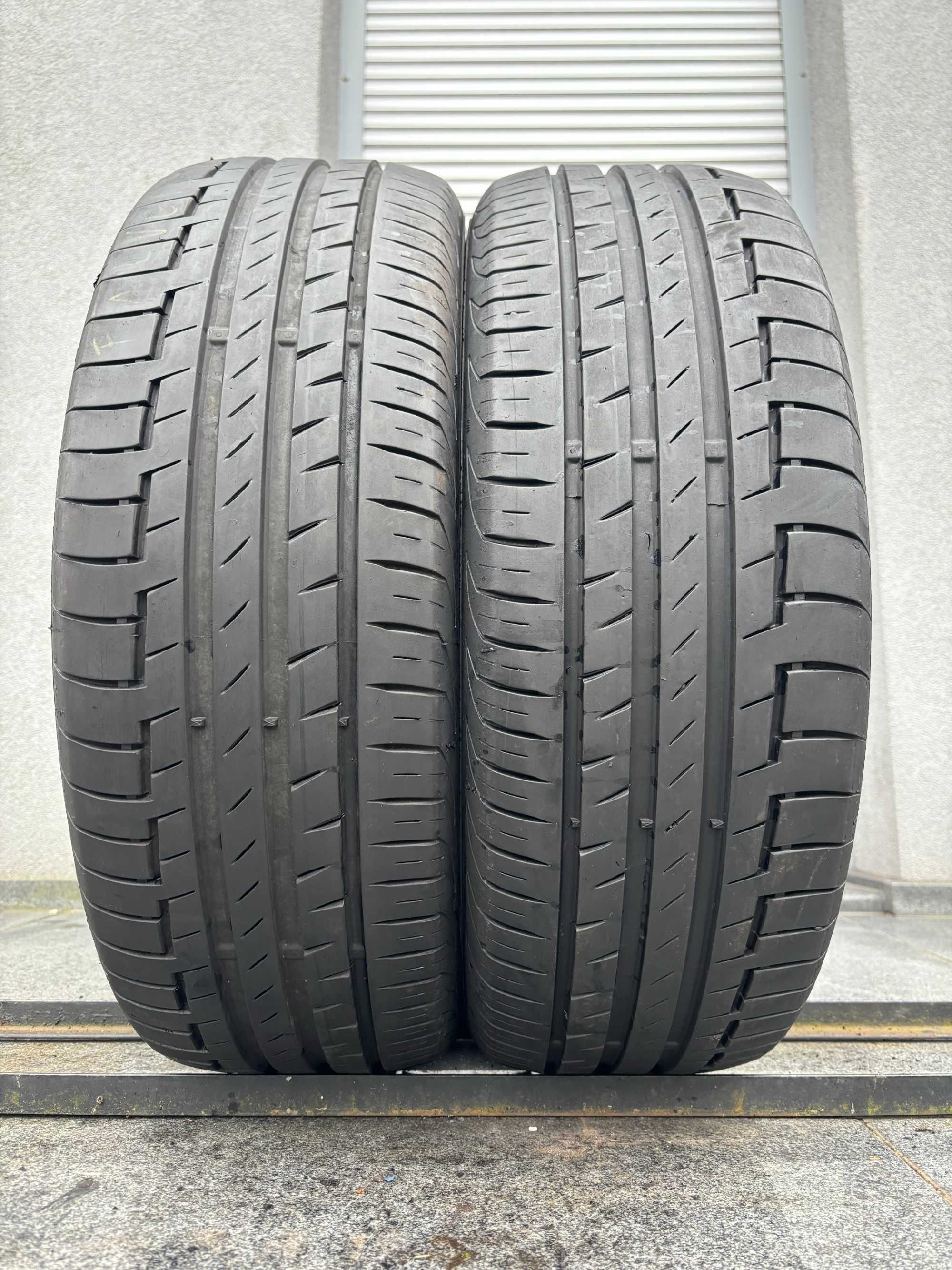 2szt letnie 205/60r16 Continental 6,2mm 2021r świetny stan! L6097 gwar