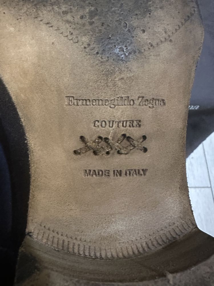 Ermenegildo Zegna туфли мужские оригинал Италия