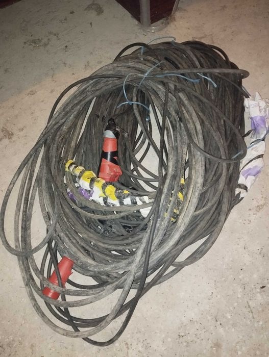 Fio elétrico para bomba trifásica