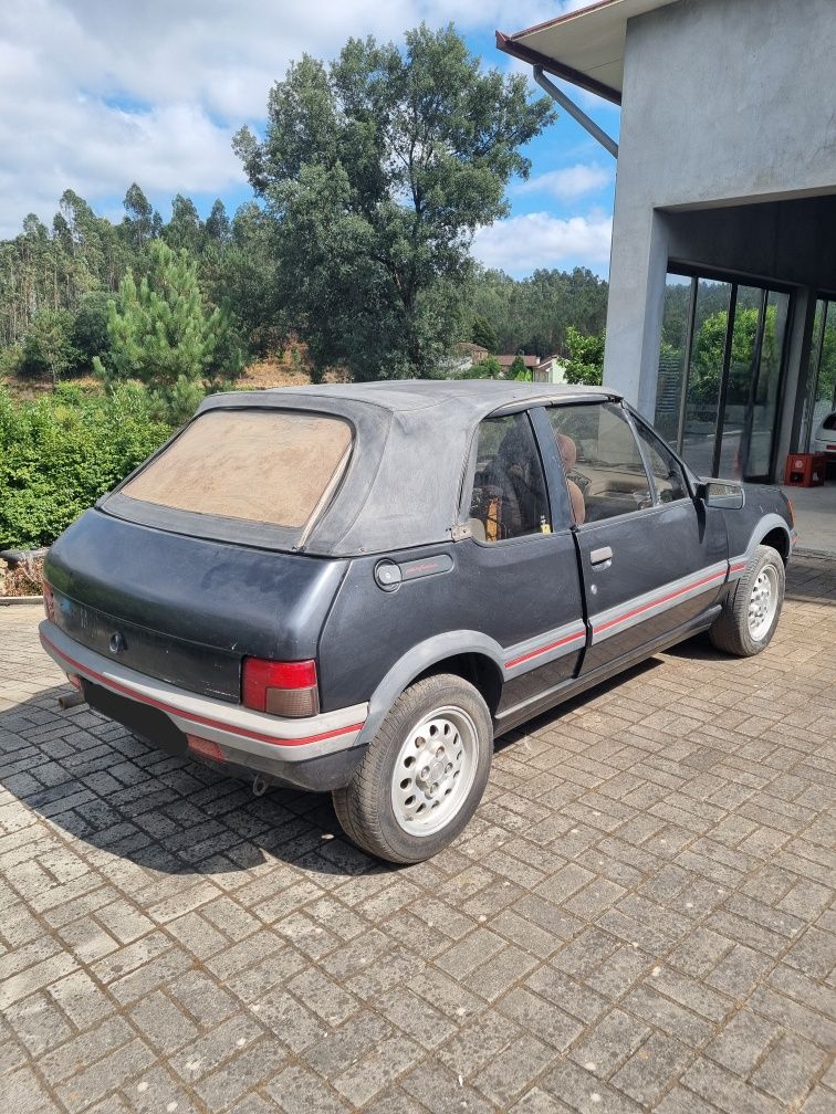 Peugeot 205 CABRIO 1.6 CTi de 1989 SEM DOCUMENTOS