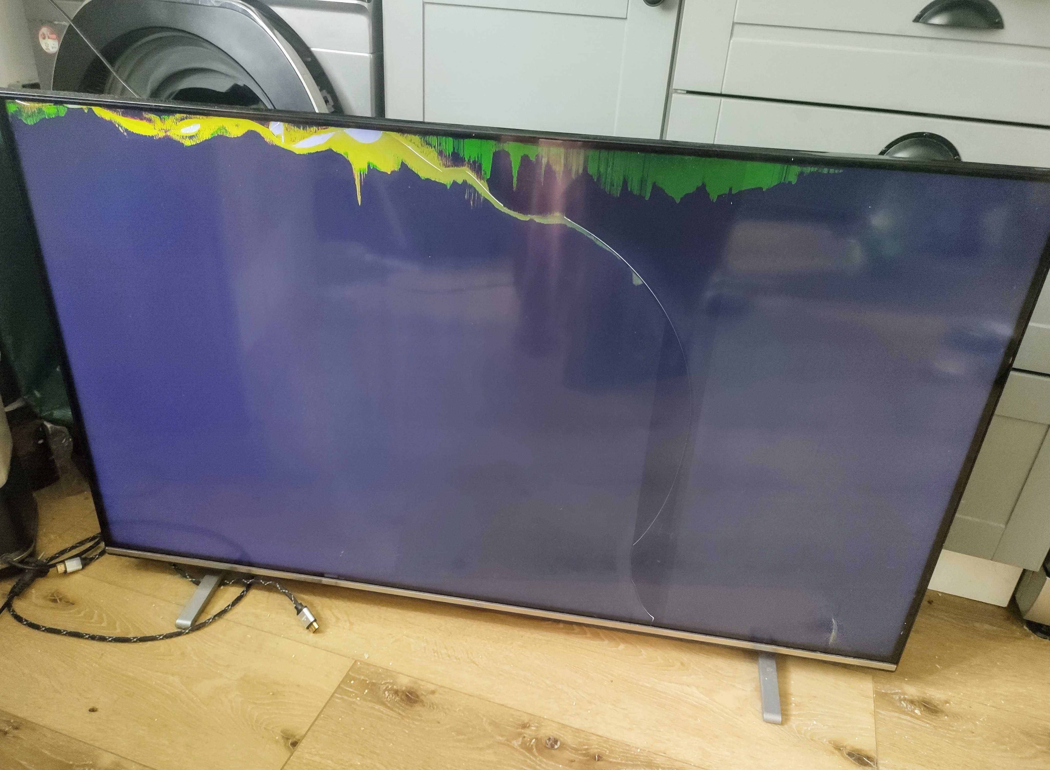 JVC LT-VG7400 50" LED 4K Google TV uszkodzona matryca
